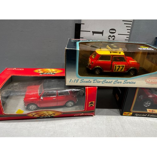 225 - 4 boxed model cars