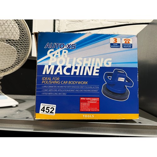 452 - Auto XS car polishing machine boxed