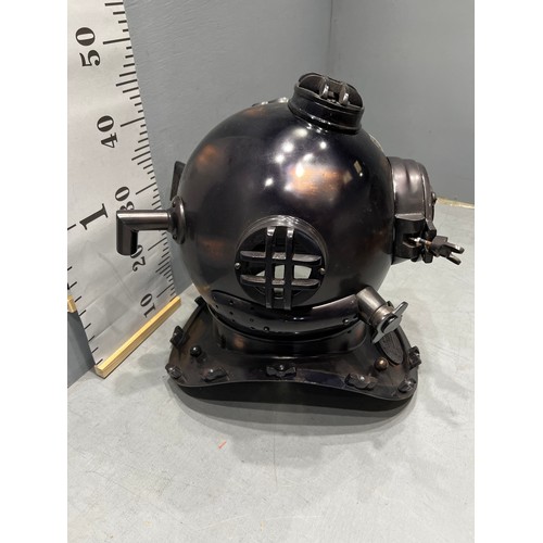 316 - Large US Navy divers helmet for display