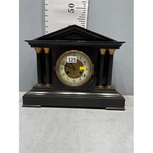 325 - Victorian mantle clock