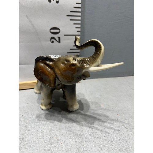 356 - Royal Dux elephant