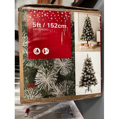 401 - 5 ft Christmas tree in box 'Winterberg'
(It will be here before you know it!)