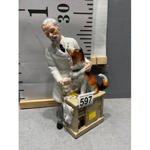 597 - Royal Doulton 'Thanks Doc' figure