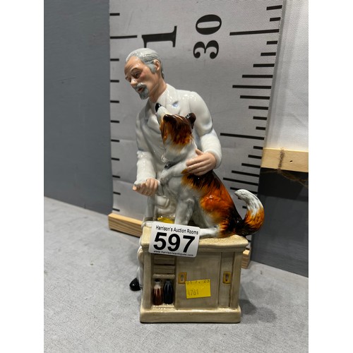 597 - Royal Doulton 'Thanks Doc' figure