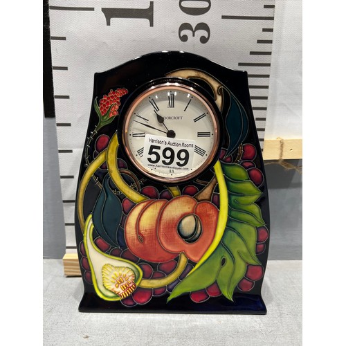 599 - Moorcroft clock