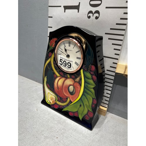 599 - Moorcroft clock