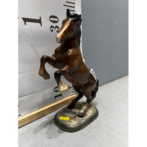 600 - Beswick rearing horse no.1014