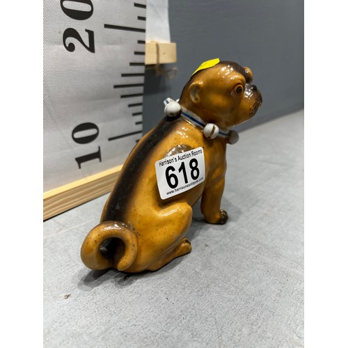 618 - Vintage bull dog