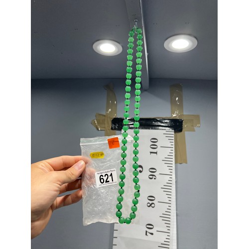 621 - String Jade Neclace