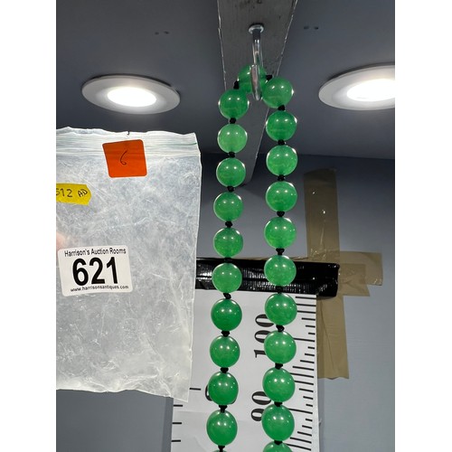 621 - String Jade Neclace