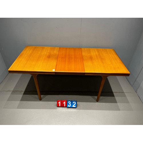 1132 - Beithcraft teak table + 4 chairs