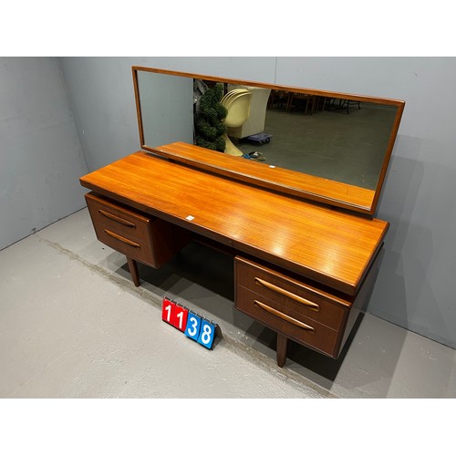 1138 - G-Plan Fresco teak mid century dressing table