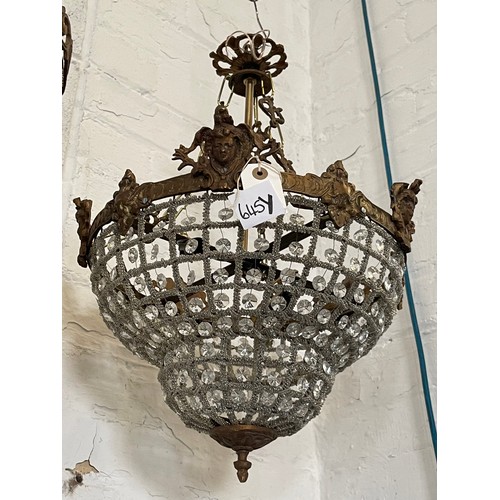 645Y - French chandelier lights