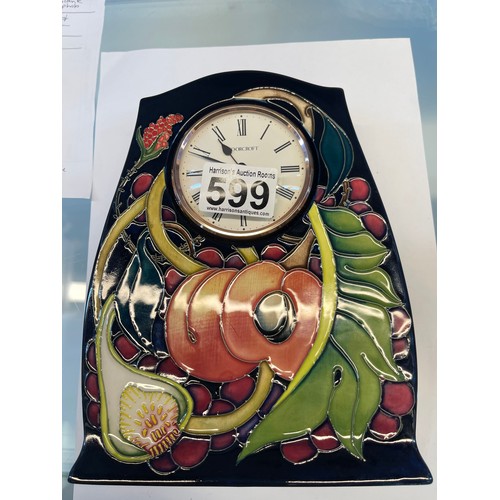 599 - Moorcroft clock