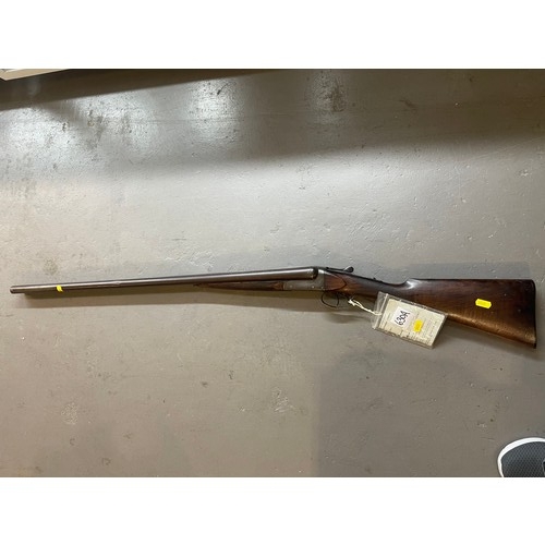 630A - Double barrel shotgun 'Atkinson' with certificate of deactivation