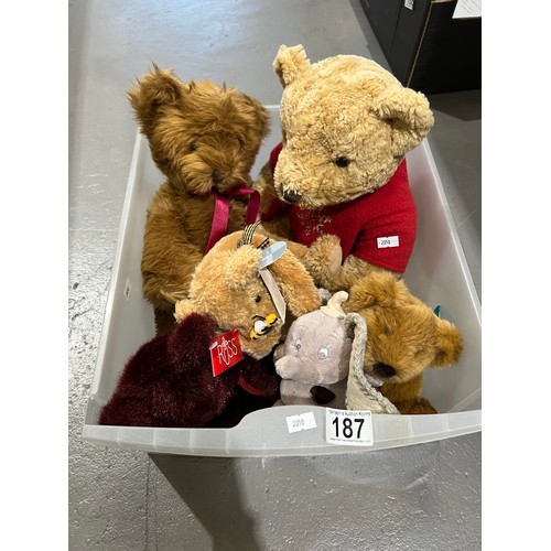 187 - Box teddys