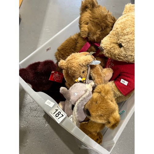 187 - Box teddys