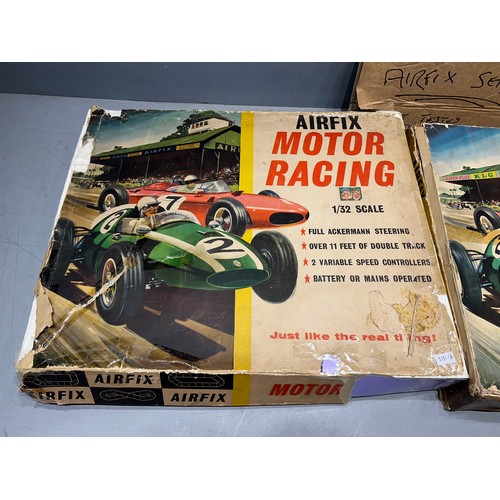 247 - 2 Vintage air fix motor racing sets not tested