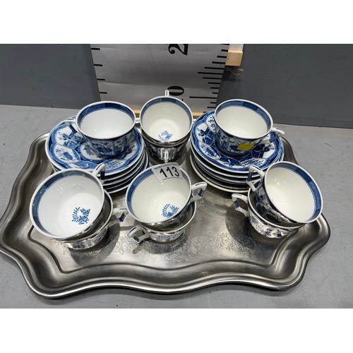 113 - Quantity 'Kraak' tea ware