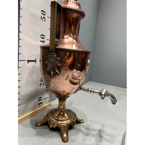 312 - Victorian Copper samovar