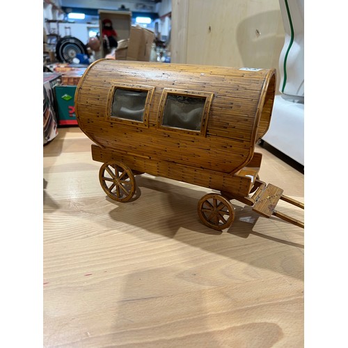 320 - Match stick gypsy caravan