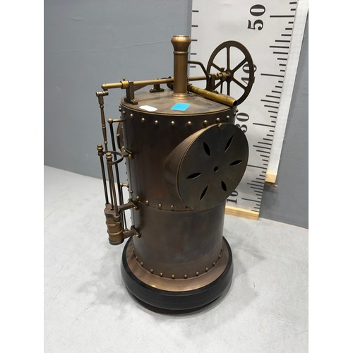 155 - Bronze Industrial clock