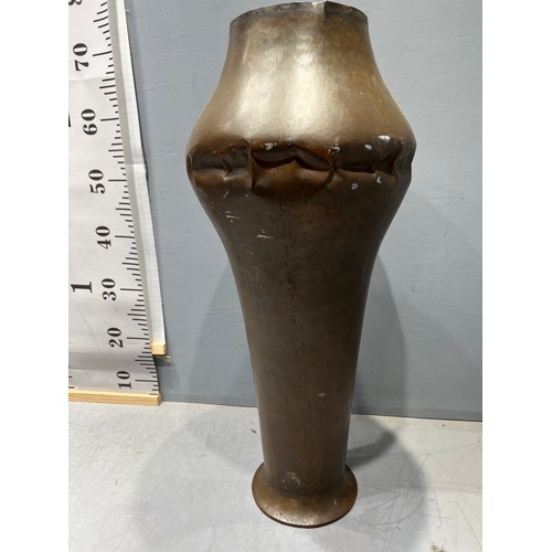 349 - Arts & crafts copper vase