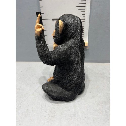 355 - advertising Monkey wine bottle holder