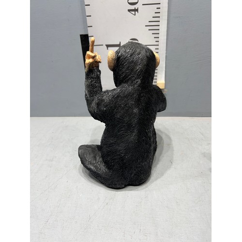 356 - advertising Monkey wine bottle holder