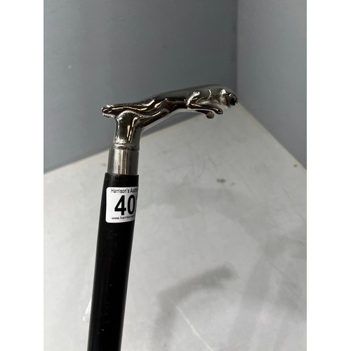 402 - Jaguar mascot walking stick