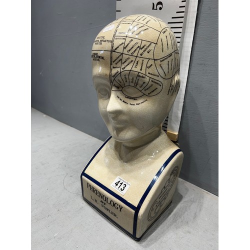 413 - Phrenology head