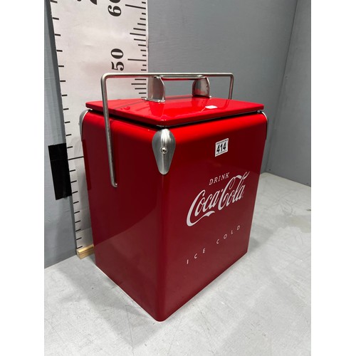 414 - Coca cola cool box