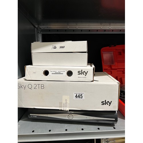 445 - Sky box etc