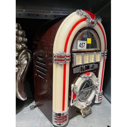 457 - Small juke box design C.D player