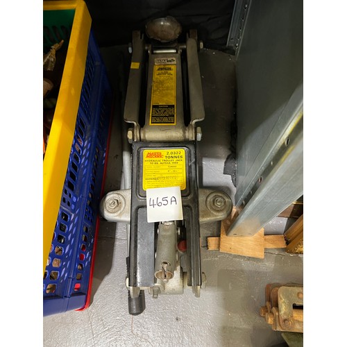 465A - Hydroulic trolley jack