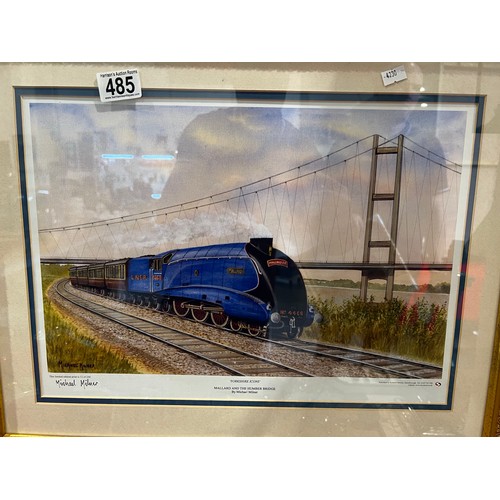 485 - Limited edition print 'The Malard' signed Michael Milner