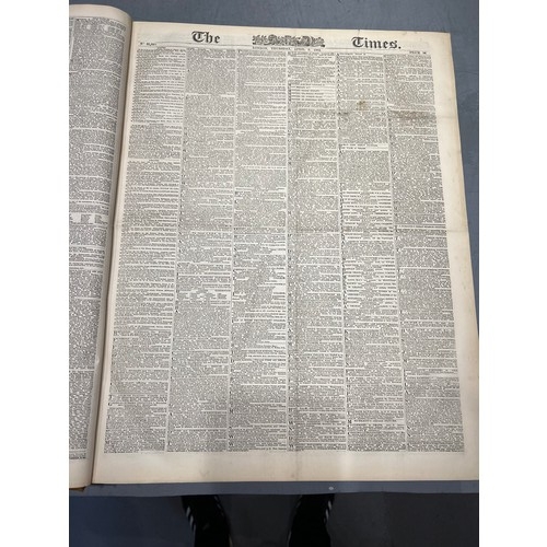 498 - Very large 'The Times' 1884 no. 2 newspaper book