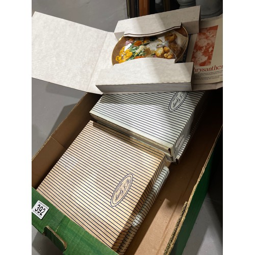 392 - 6 W. J. George plates with certificates