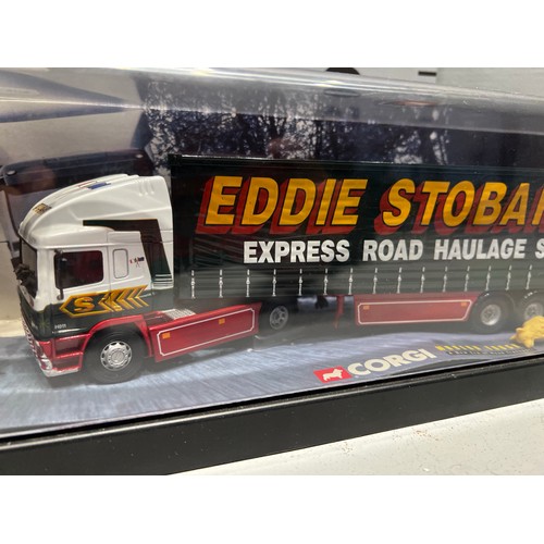 1 - Corgi Eddie stobart truck in display box