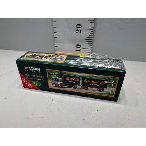 4 - Corgi Eddie stobart AEC truck & trailer