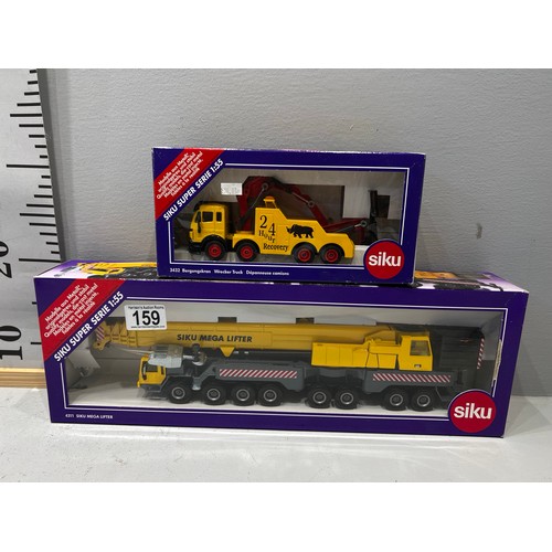 siku  1/55  MEGA LIFTER　絶版品 Siku Mega Lifter Red and Black 