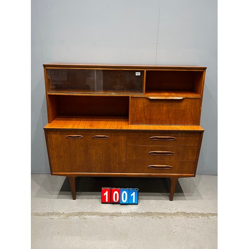 1001 - Jentique mid century teak highboard