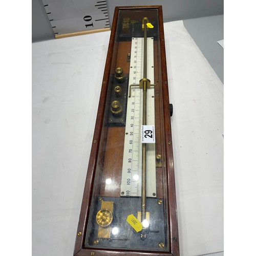 29 - H. Tinsley + Co. London wheatstone bridge meter board