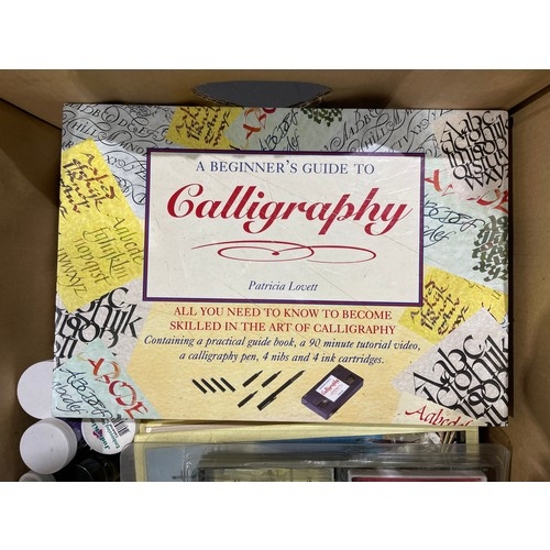 43 - Box calligraphy, Chinese writing etc