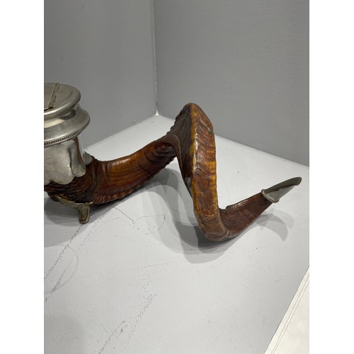 63 - most unusual Rams horn ash tray