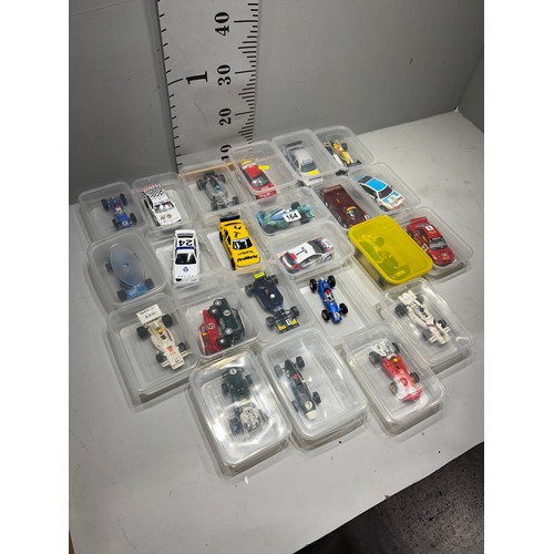 164 - Box scalextric cars