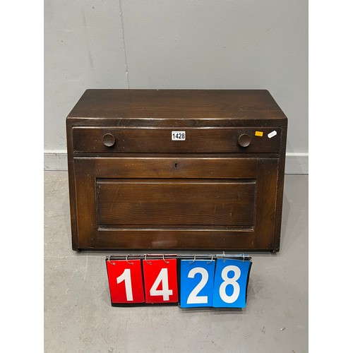 1428 - Rare ercol table top bureau