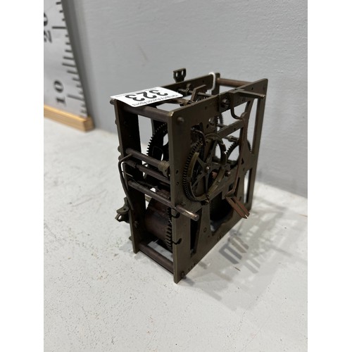 323 - Furderer Jaegler clock movement c1860 working! ( likely for a Blackforest cuckcoo clock )