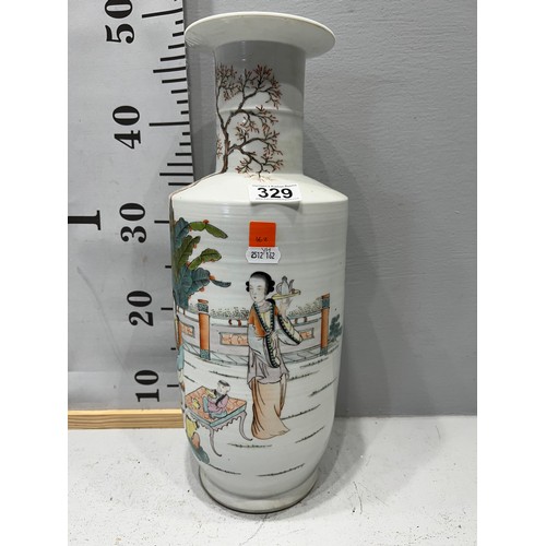 329 - Large 20thC Chinese porcelain vase