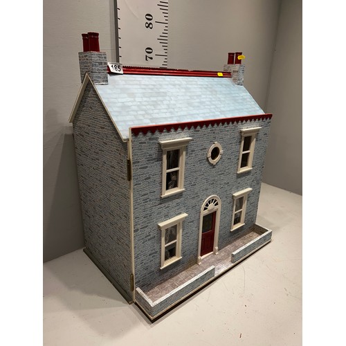 185 - Vintage Dolls house with furniture